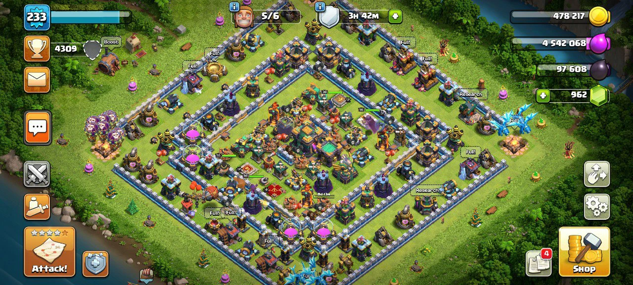FREE CLASH OF CLANS Townhall 14 ACCOUNT