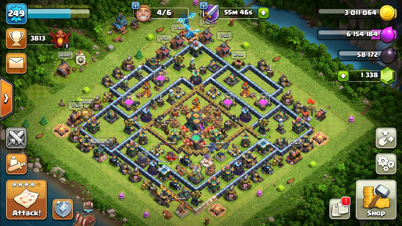 FREE CLASH OF CLANS NEW TOWNHALL 14 MAX ACCOUNT