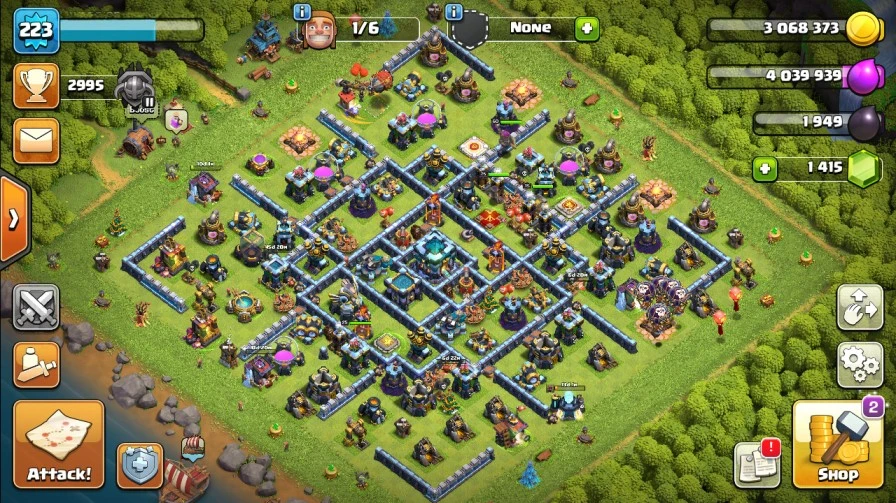 free clash of clans account email and password 2022