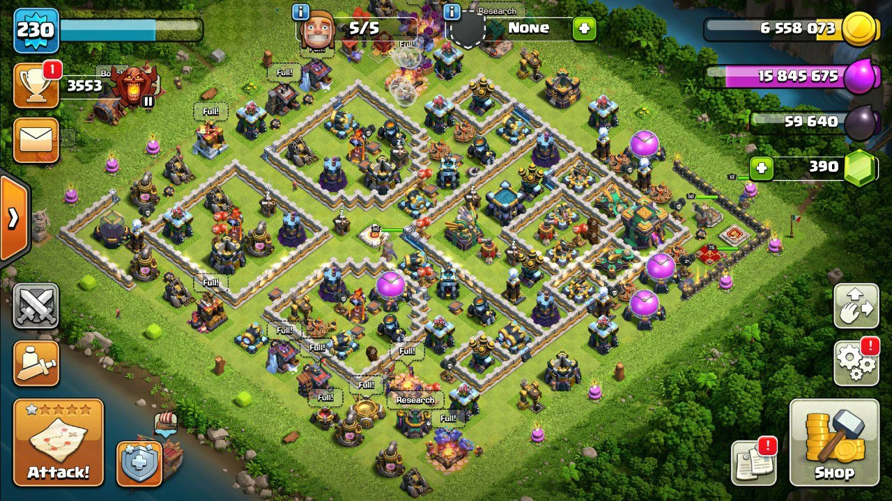 FREE CLASH OF CLANS Townhall 14 ACCOUNT